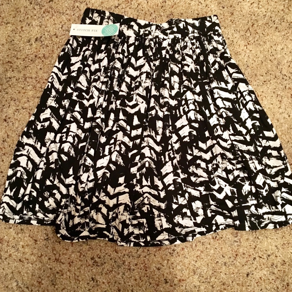 Loveappella Stitch Fix Kaci Swing Skirt NWT